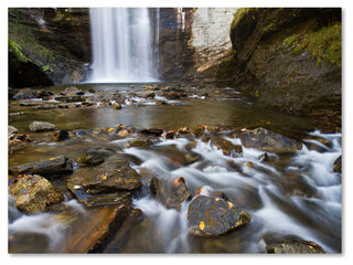 'Looking Glass Falls' Canvas Art by Pierre Leclerc