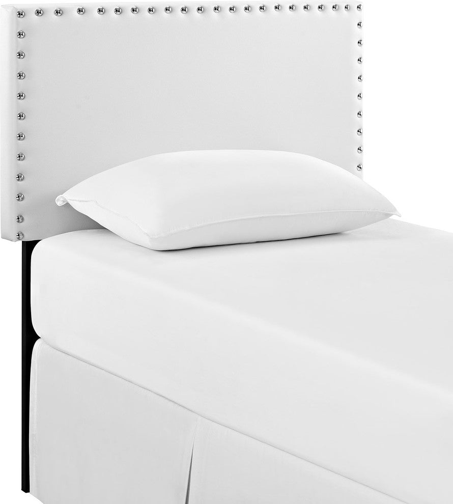 Phoebe Twin Upholstered Vinyl Headboard