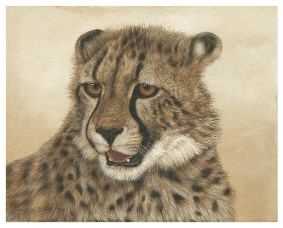 "In the Wild" Digital Paper Print by Jacquie Vaux, 26"x22"