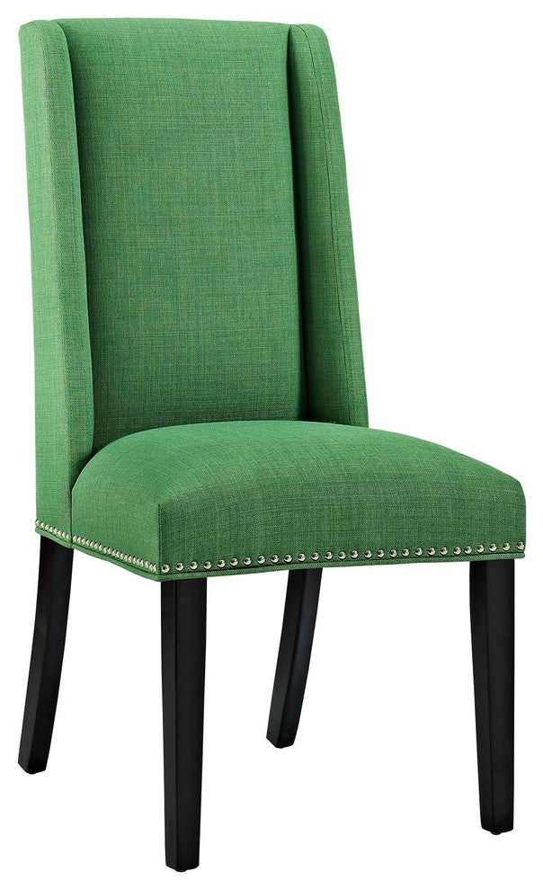 Baron Dining Chair Fabric Set of 2, Green