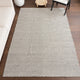Nuloom Hand-Tufted Trellis Rug, Ivory 7'6"x9'6"