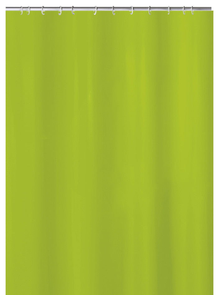 Contemporary Fabric Shower Curtain, Kito, Maygreen, Tub