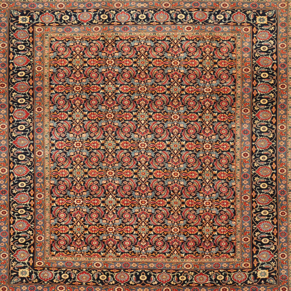 Ahgly Company Indoor Square Traditional Area Rugs, 5' Square