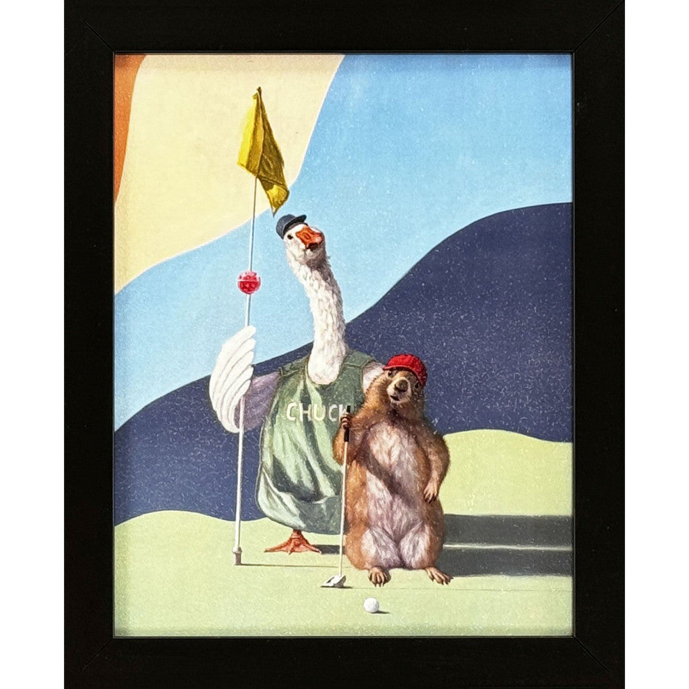 The Perfect Pair Non-Glass Framed Art
