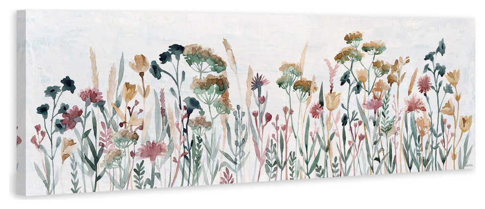 "Pretty Wildflowers" Painting Print on Wrapped Canvas