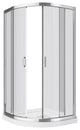Mona 36" Neo Round Shower Enclosure Kit  With Acrylic Base Without Walls