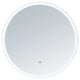 Round Electric LED Mirror With Surrounding Lights, 24 X 24