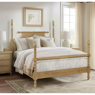Madison Park Signature Beckett Bed Transitional Wood Bedframe