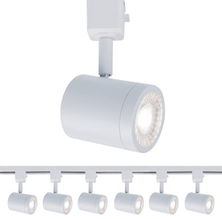 Charge LED Line Voltage Track Head, White