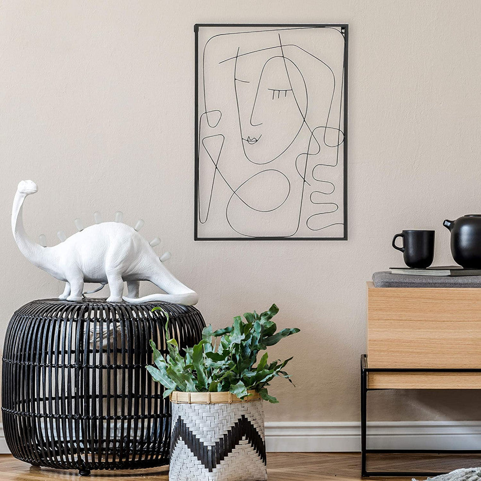 Picasso Style Abstract Studio Woman