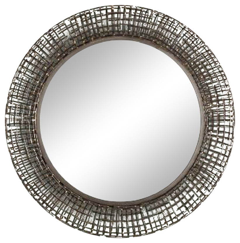 Regal Mirror, Brass