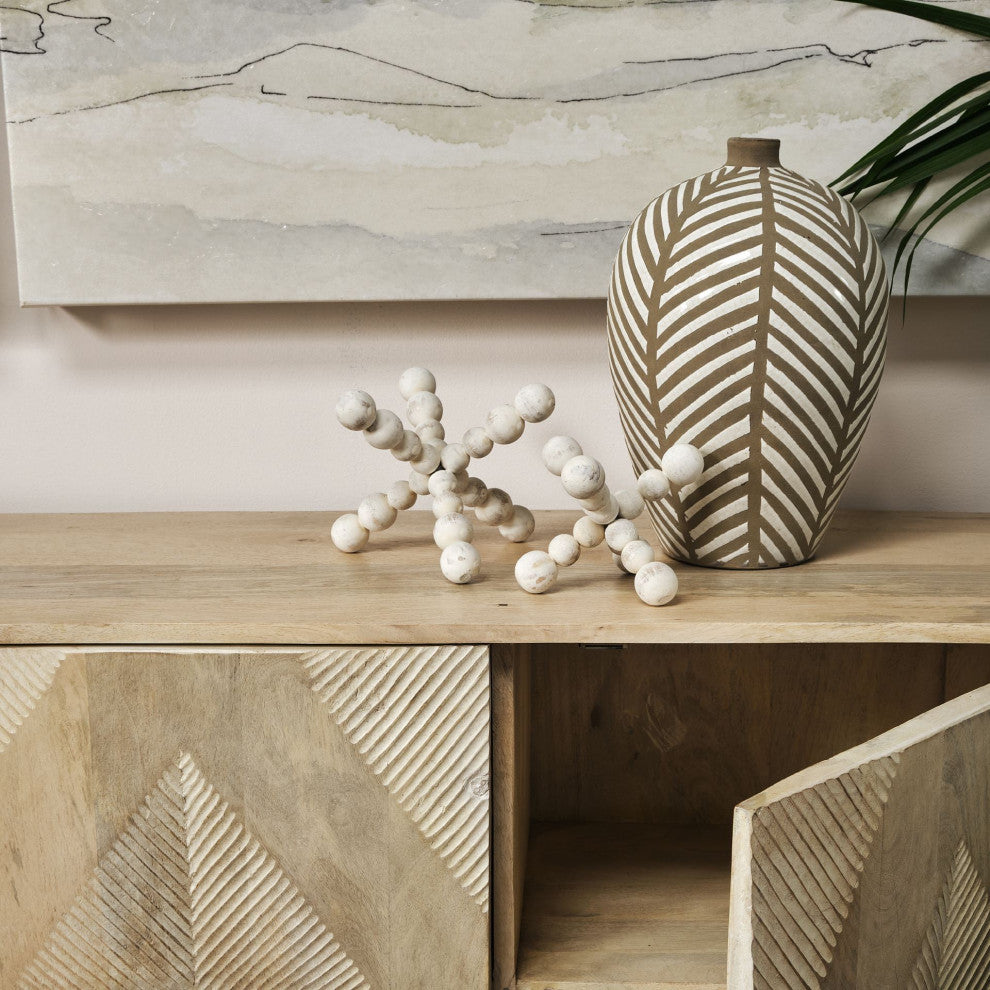 Wooden Decorative Object Carrollton I