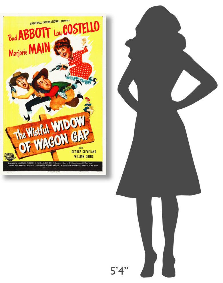 Abbott and Costello, The Wistful Widow Of Wagon Gap, 01, 26x40