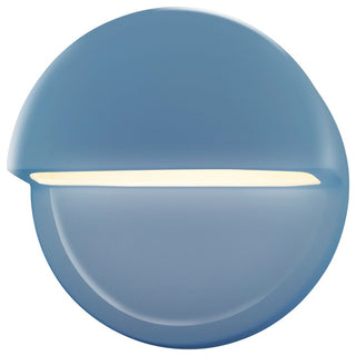 Ambiance Dome LED Wall Sconce, Closed Top, Sky Blue