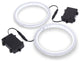 GoSports Cornhole Light Up LED Ring Kit - Compatible with All Cornhole Games, Wh