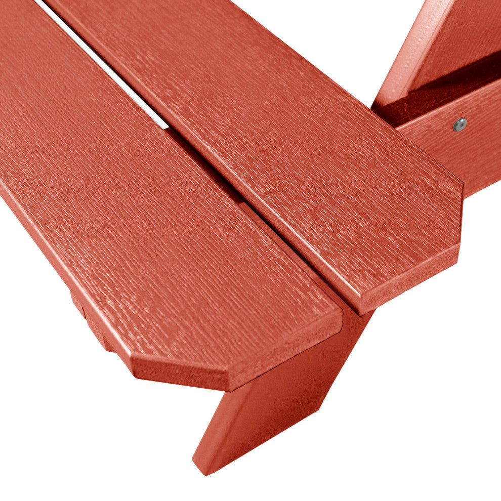 Sequoia National Picnic Table, Rustic Red