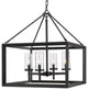 Smyth 4 Light Chandelier With Clear Glass Shade