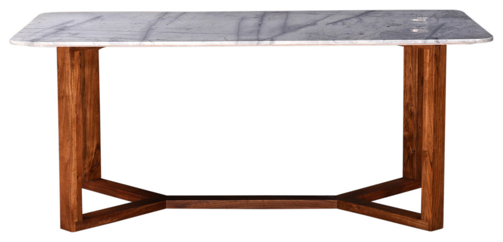 First of A Kind Jinxx Rectangular Dining Table Brown
