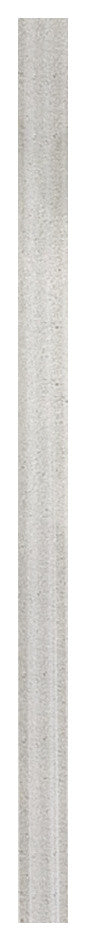 Minka Aire Downrod Extension, Brushed Aluminum, 12"