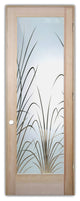 Interior Prehung Door or Interior Slab Door - Wispy Reeds - Douglas Fir...