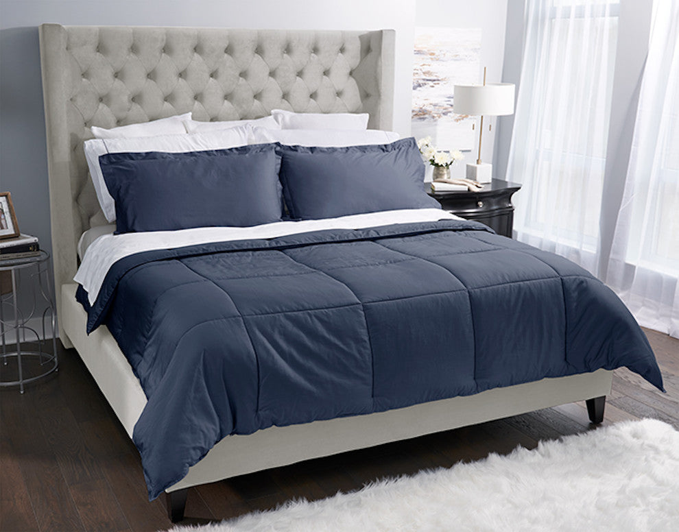Easy Bed Making Down Alternative Comforter King, Twilight