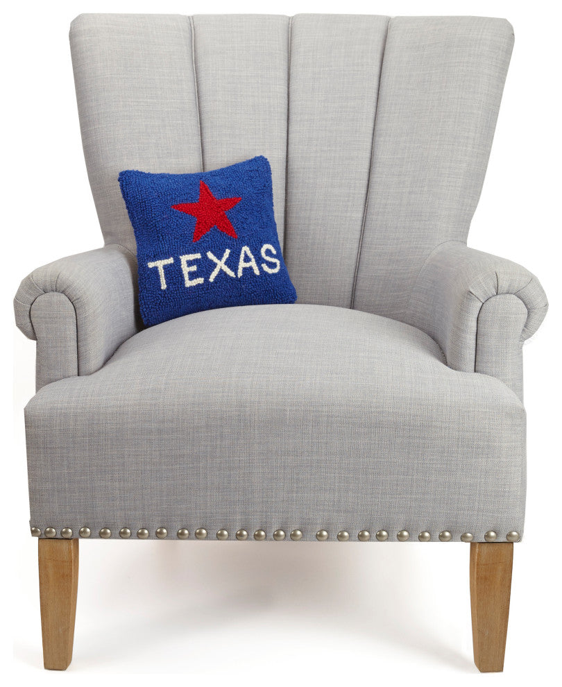 Texas Star Hook Pillow