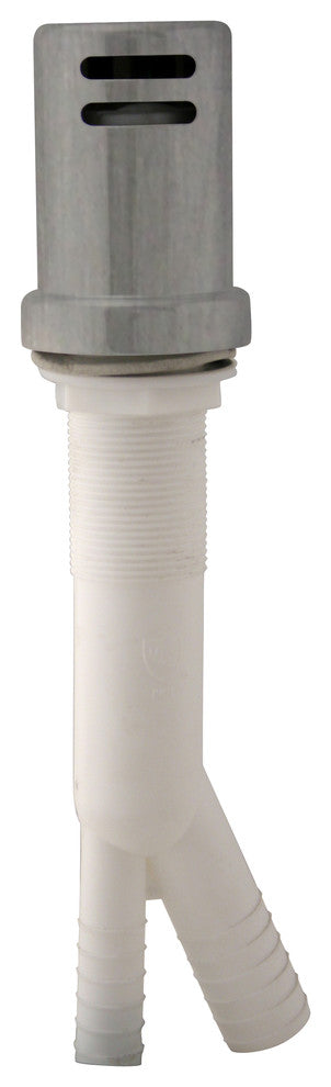 Air Gap Kit With Skirted Brass Cap, Satin Nickel