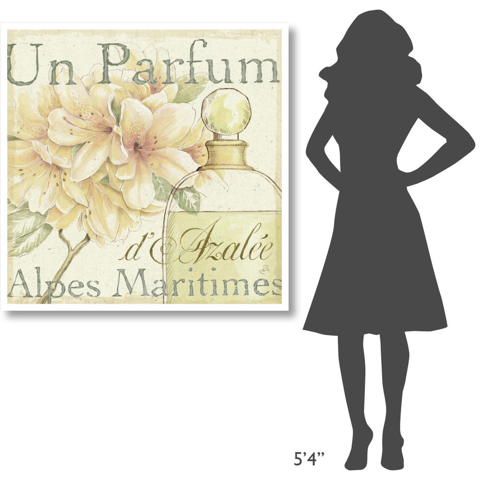 "Fleurs Parfums III" Digital Paper Print by Daphne Brissonnet, 42"x42"