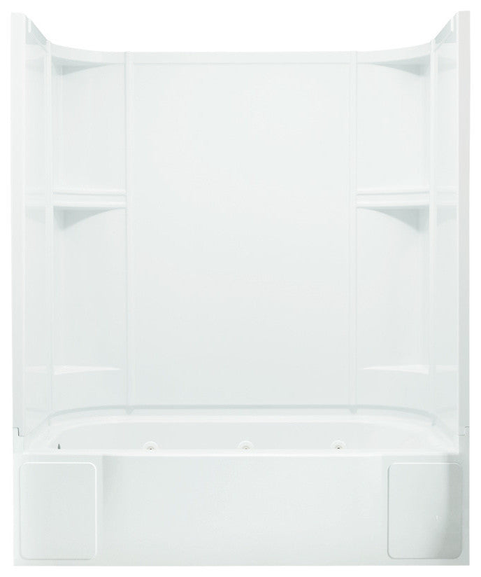 Sterling  Accord 72"x31.25"x60" Vikrell Whirlpool Tub/Shower