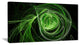 "Green Ball of Yarn" Abstract Digital Art Canvas Print