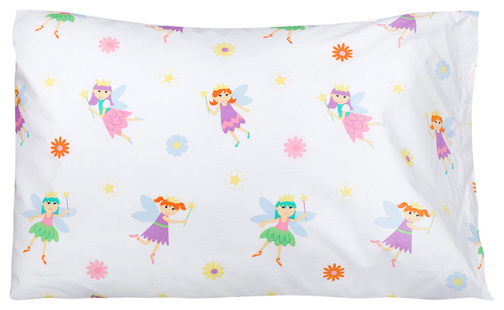 100% Cotton Pillow Case, Fairy Princess