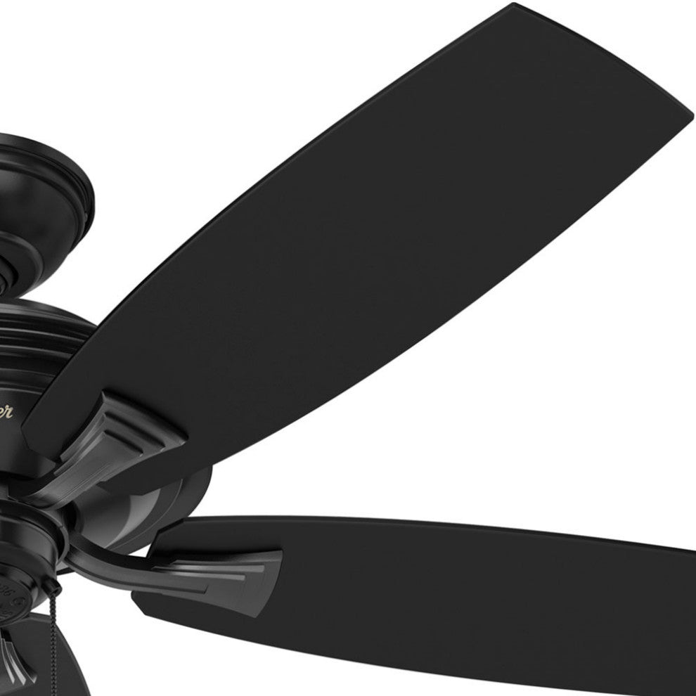 Hunter Fan Company 52" Rainsford Matte Black Ceiling Fan