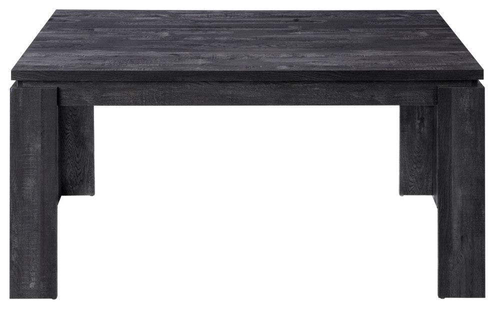Dining Table, 60" Rectangular, Kitchen, Dining Room, Laminate, Black