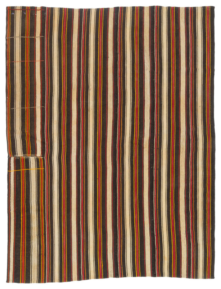 Vintage Turkish Flatweave 7' 5" x 9' 11", 89 in. x 119 in.