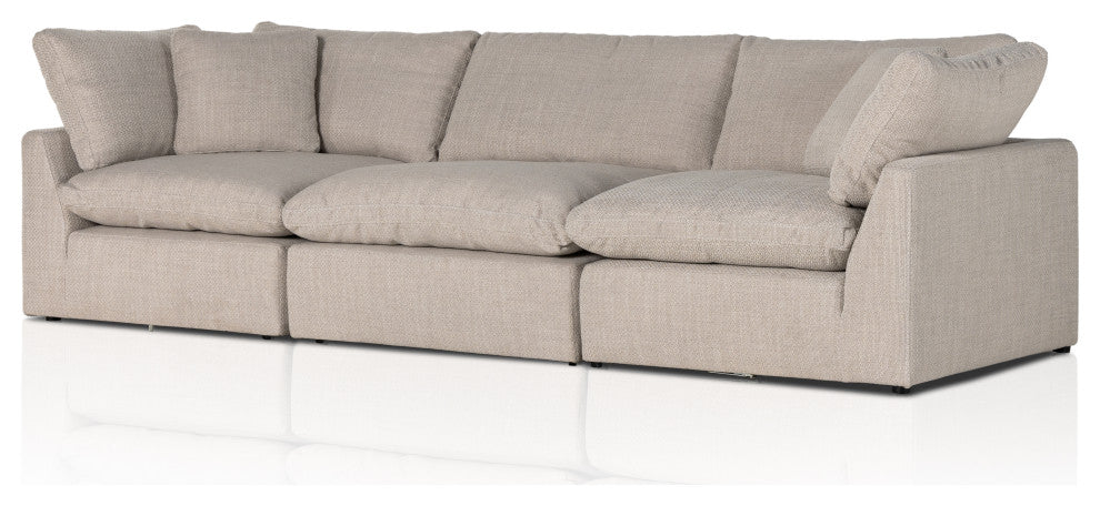 Stevie 3pc Sectional-125"-Gibson Wheat