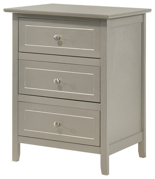Daniel Nightstand, Silver Champagne