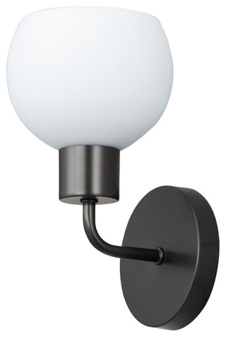 Maxim 11271SW Coraline 11" Tall Bathroom Sconce - Black