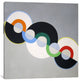 "Endless Rhythm" by Robert Delaunay, Canvas Print, 18x18"