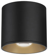 Maxim 86212 Stout 5"W Flush Mount Ceiling Fixture - Black