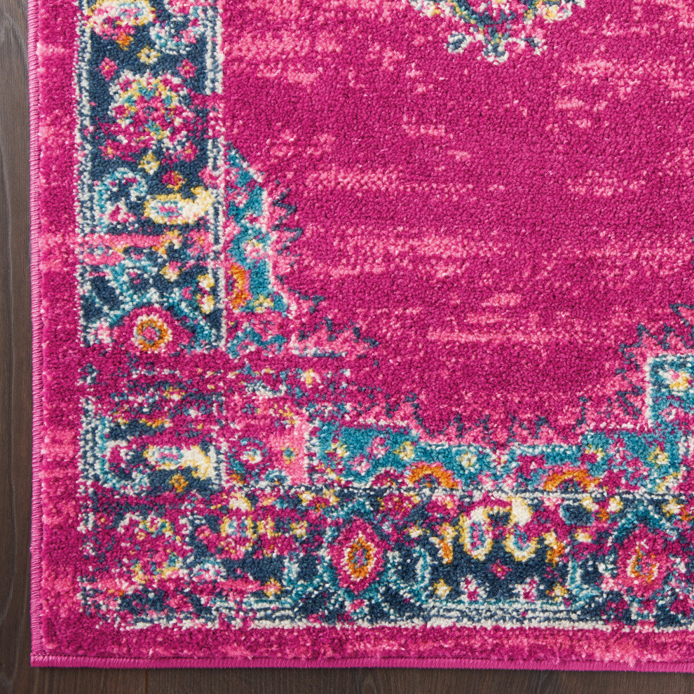 Nourison Passion 12' x 15' Fuchsia Bohemian Indoor Area Rug