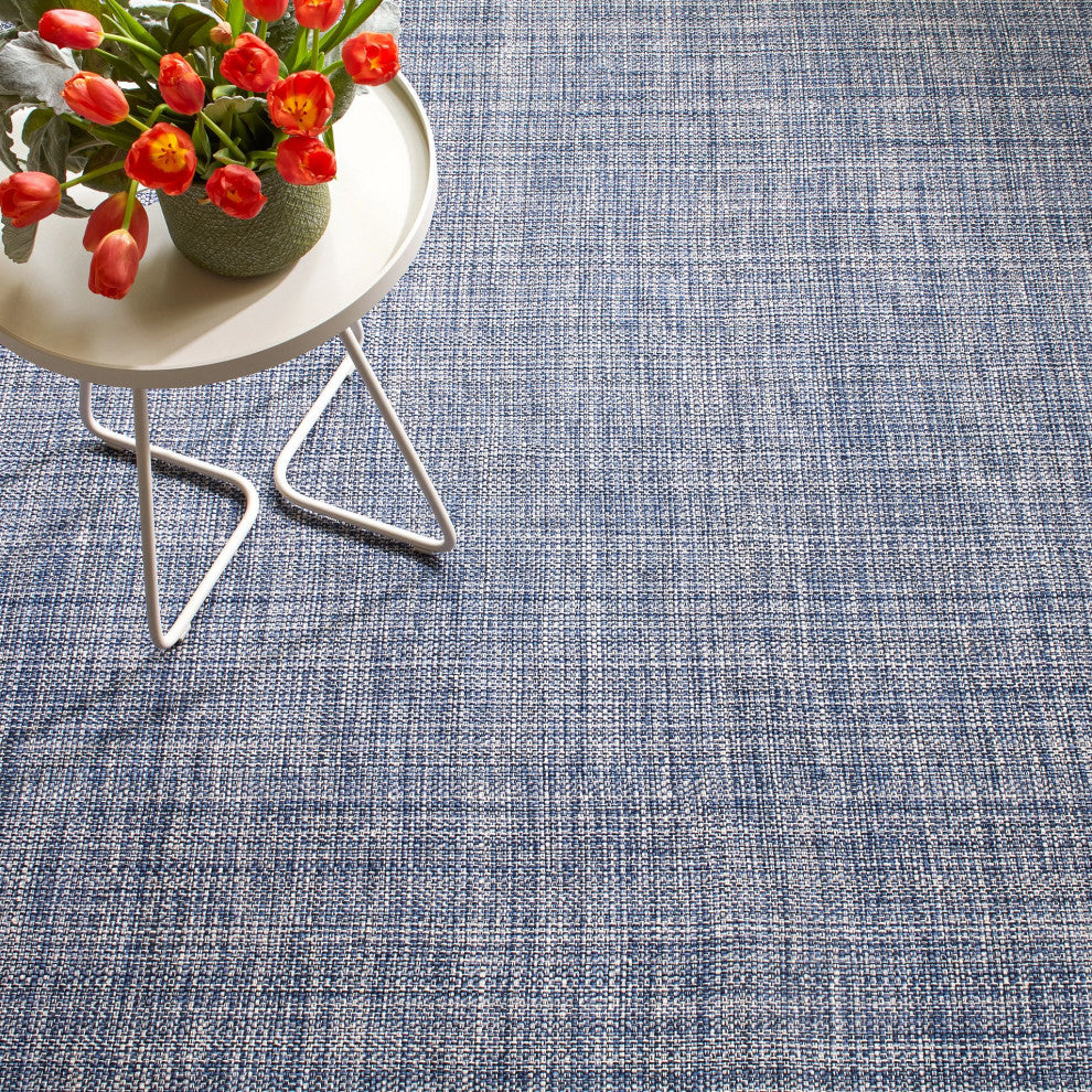 Dash & Albert Fusion Blue Handwoven Indoor/Outdoor Rug, Blue, 8' x 10'