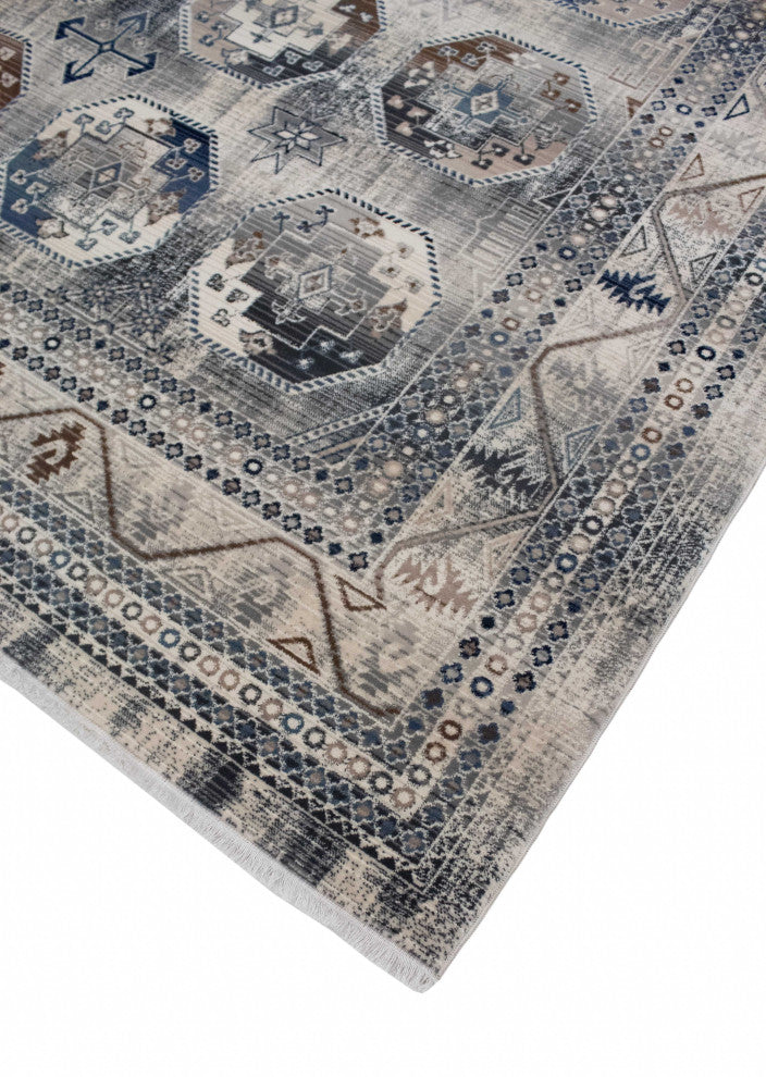 Noori Rug Latif Jodie Grey/Blue Rug