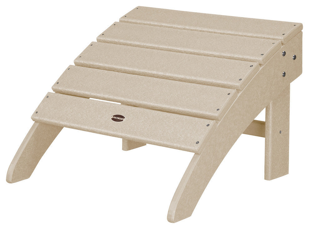 Polywood Palm Coast Ottoman, Sand