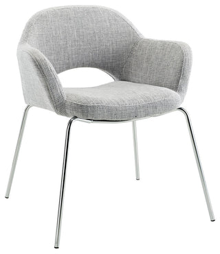 Modway Modway Cordelia Dining Armchair, Light Gray