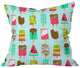 Evgenia Chuvardina Ice Cream Time Throw Pillow