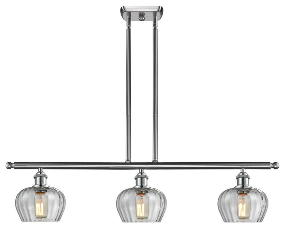 Innovations Lighting 516-3I-Sn-G92-Led 3 Light Dimmable Led Island Light