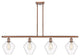 Innovations 516-4I-AC-G652-8 4-Light Island Light, Antique Copper