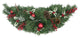 Pre-Decorated Holly Berry Pine Cone Twig and Ball Artificial Christmas Swag, 36"
