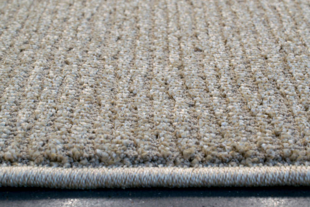 Dynamic Rugs Quin Polypropylene Area Rug, Sepia, 5'x8'