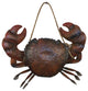 3D Metal Crab Sculpture